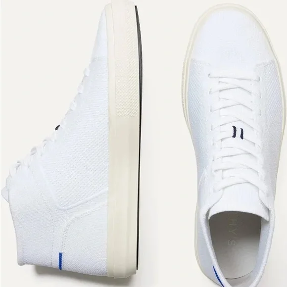 Rothy's • The High Top • white sneakers - Picture 1 of 6